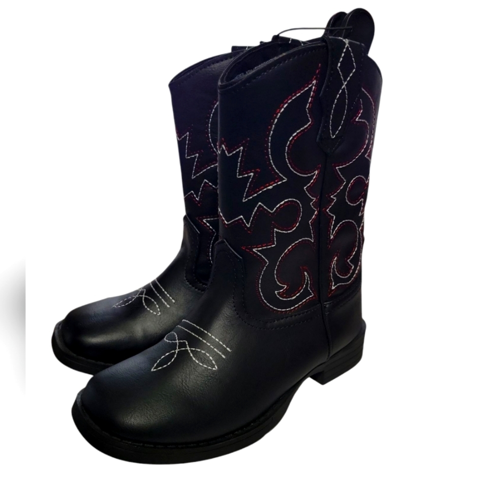 Wonder Nation Boys Western Cowboy Boots NWT